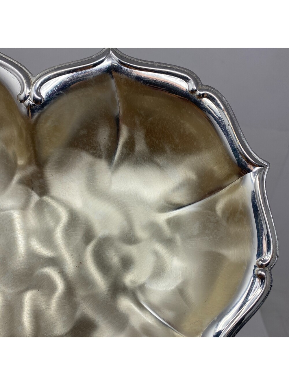 WMF Ikora Germany Silverplate Heart Shaped Footed Candy Dish Tarnish Resistant - Picture 5 of 6